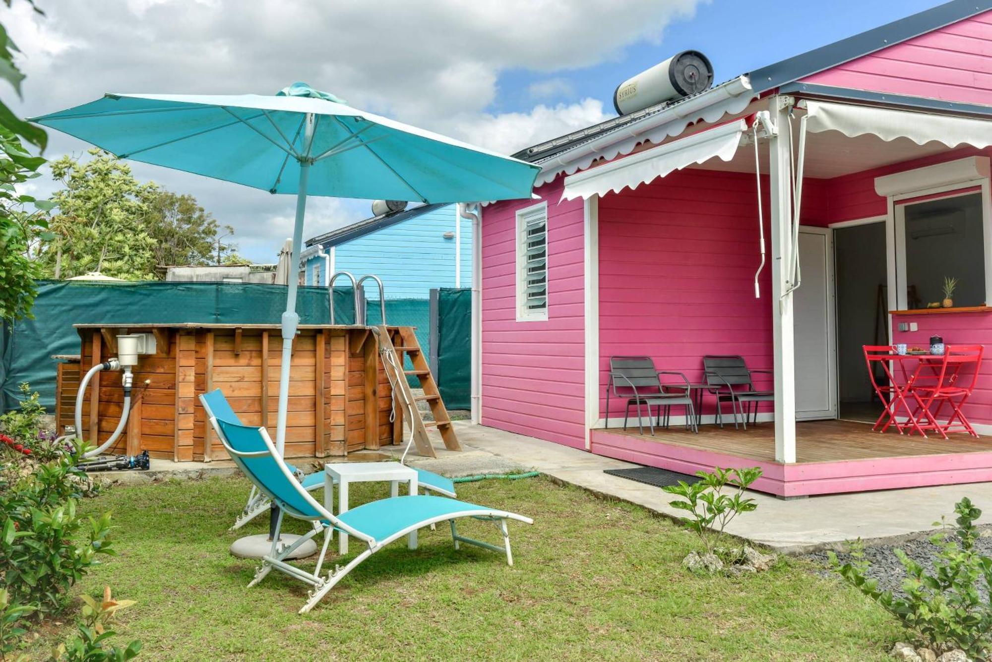 Les Jardins De Chantilly -Bungalows 4 Etoiles Avec Jardins Et Piscines Privees Baie-Mahault Εξωτερικό φωτογραφία