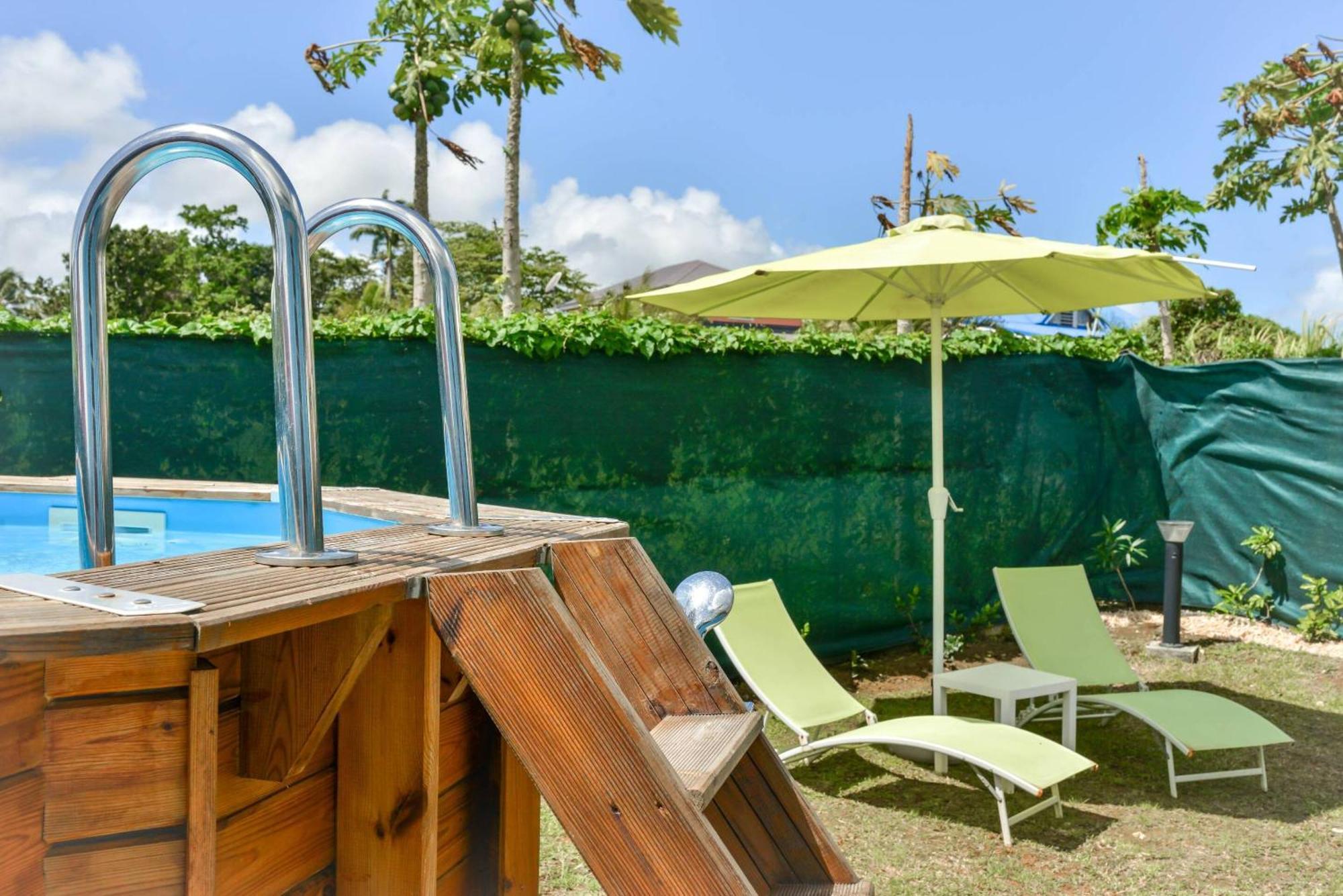 Les Jardins De Chantilly -Bungalows 4 Etoiles Avec Jardins Et Piscines Privees Baie-Mahault Δωμάτιο φωτογραφία